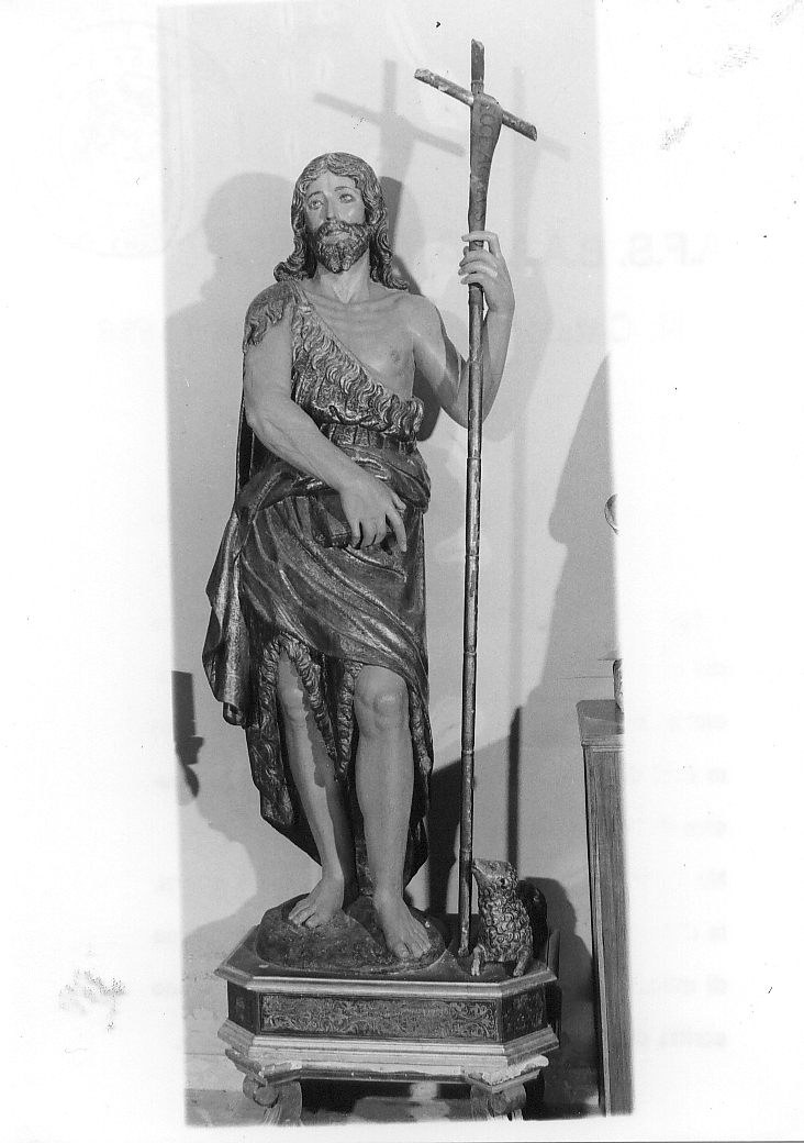 San Giovanni Battista (statua, opera isolata) - bottega napoletana (sec. XVIII)