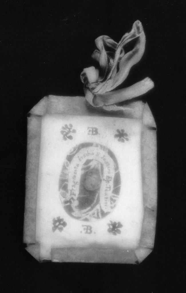 Motivi decorativi vegetali stilizzati (reliquiario a capsula - a pendente) - ambito abruzzese (sec. XVIII)