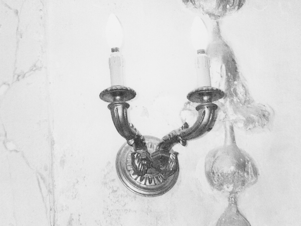 candeliere da parete, serie - ambito dell'Italia centrale (sec. XVIII)