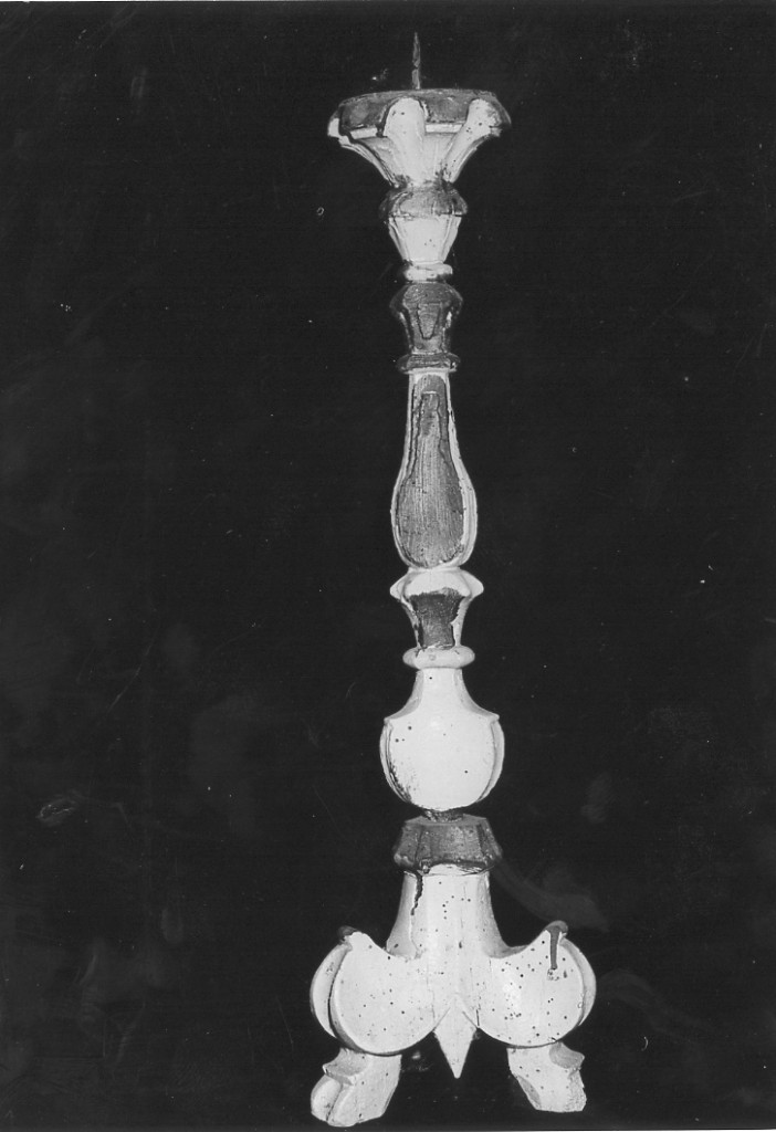 candeliere, serie - produzione abruzzese (fine/inizio secc. XVIII/ XIX)