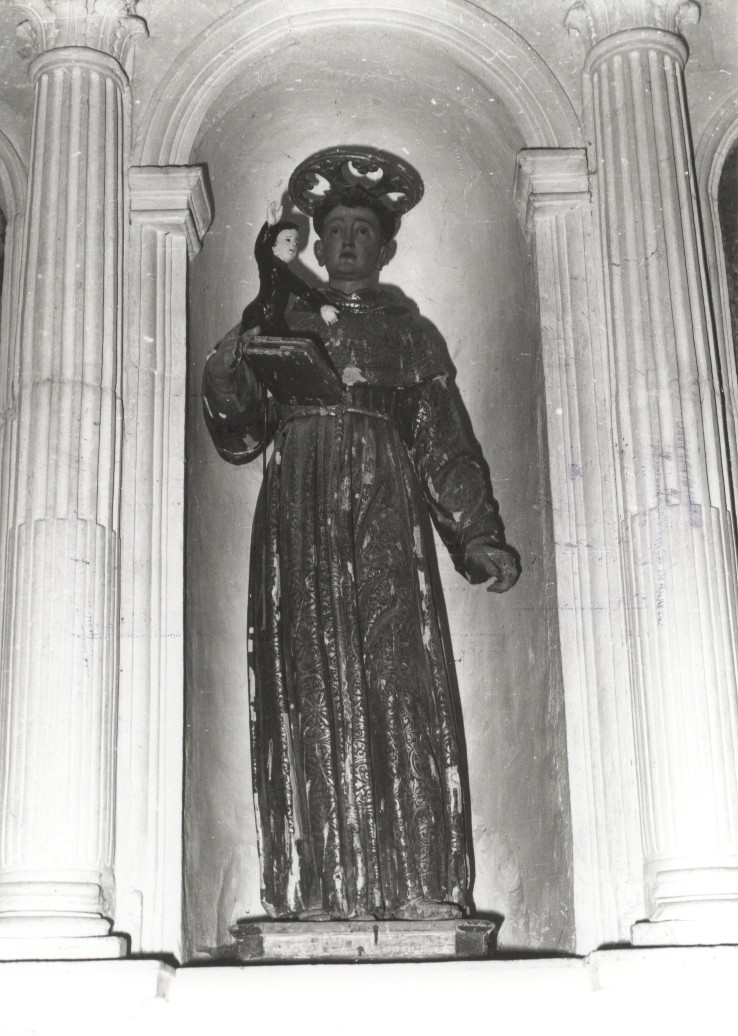 Sant'Antonio (statua) - ambito abruzzese (sec. XVII)