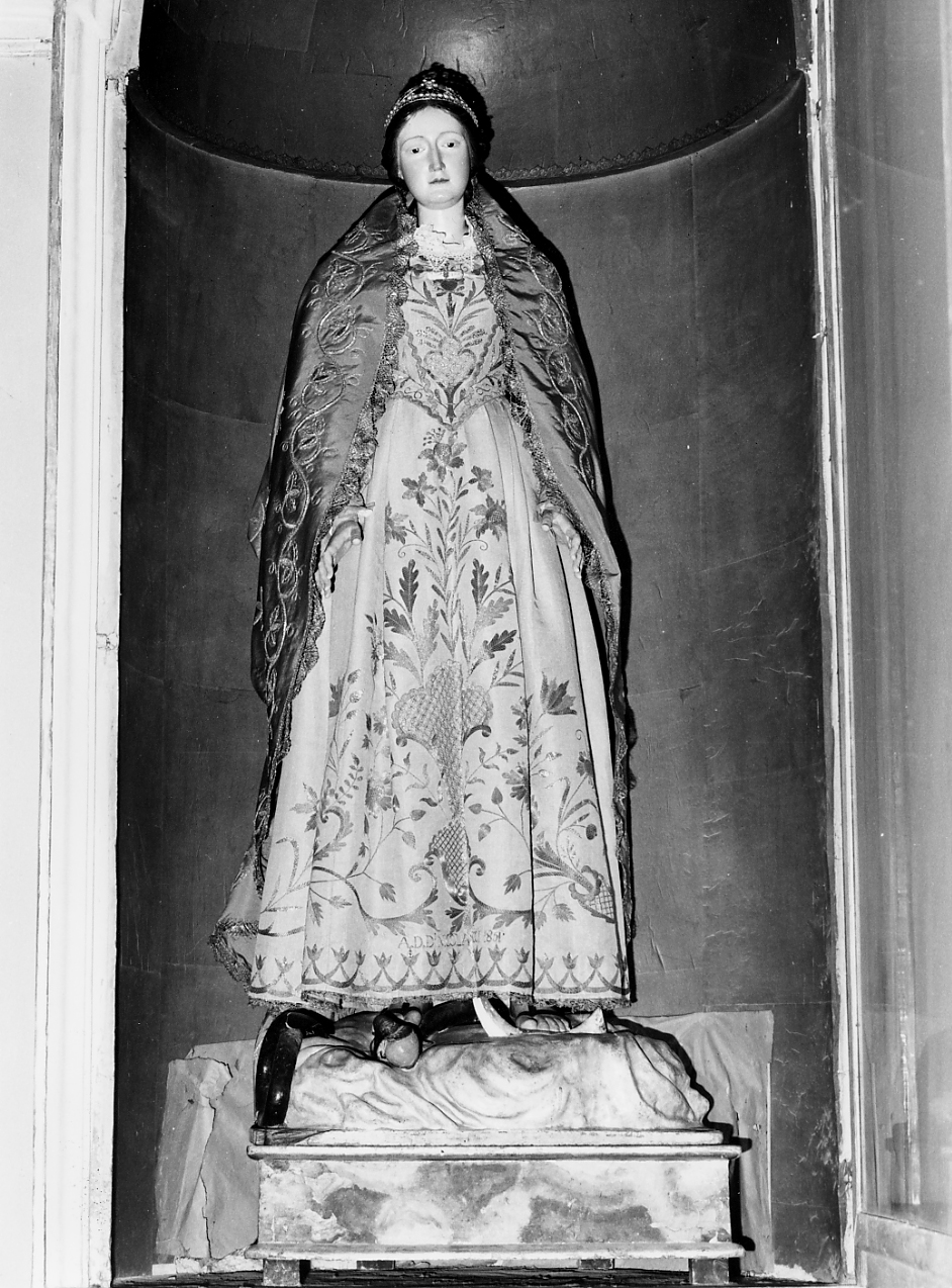 Madonna Immacolata (statua, opera isolata) - ambito Italia centrale (sec. XIX)