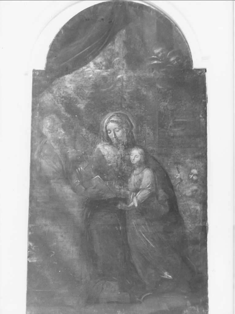 Sant'Anna e Maria Vergine (dipinto) - ambito Italia centrale (sec. XVIII)