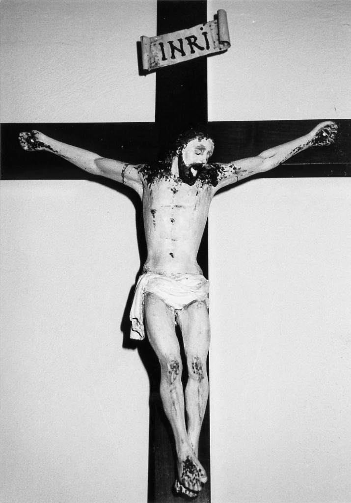 Cristo crocifisso (scultura) - ambito Italia centro-meridionale (sec. XVIII)
