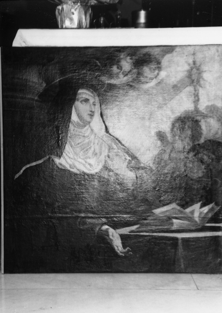 Santa Francescana (dipinto) di Solimena Francesco detto Abate Ciccio (maniera) (prima metà sec. XVIII)