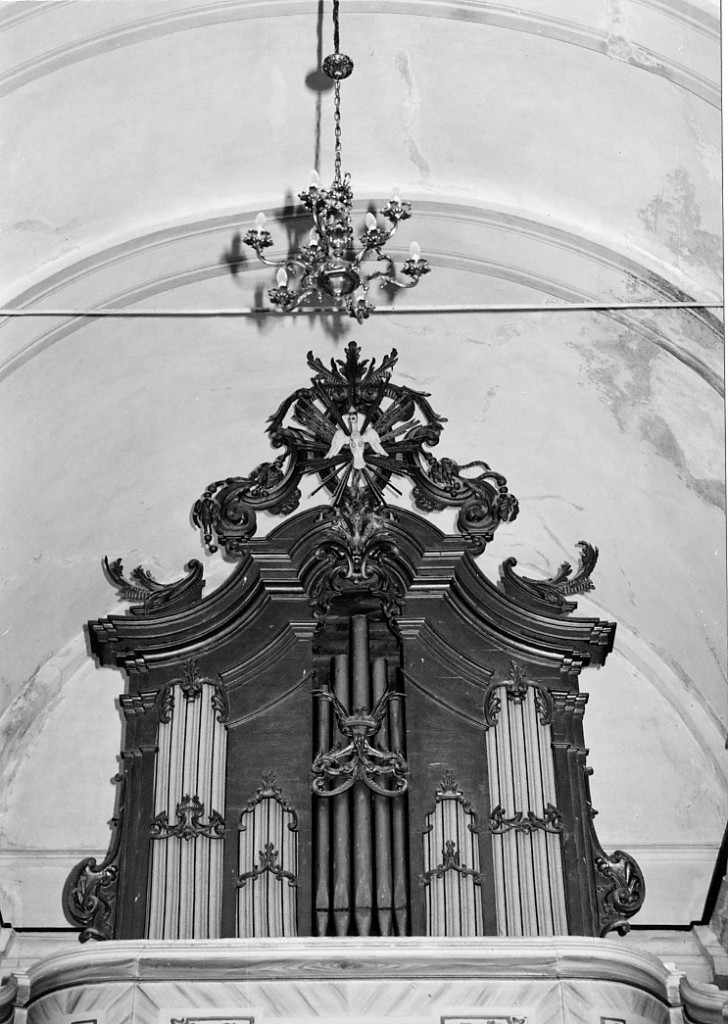 Colomba dello Spirito Santo (cassa d'organo) - ambito Italia centrale (sec. XVIII)