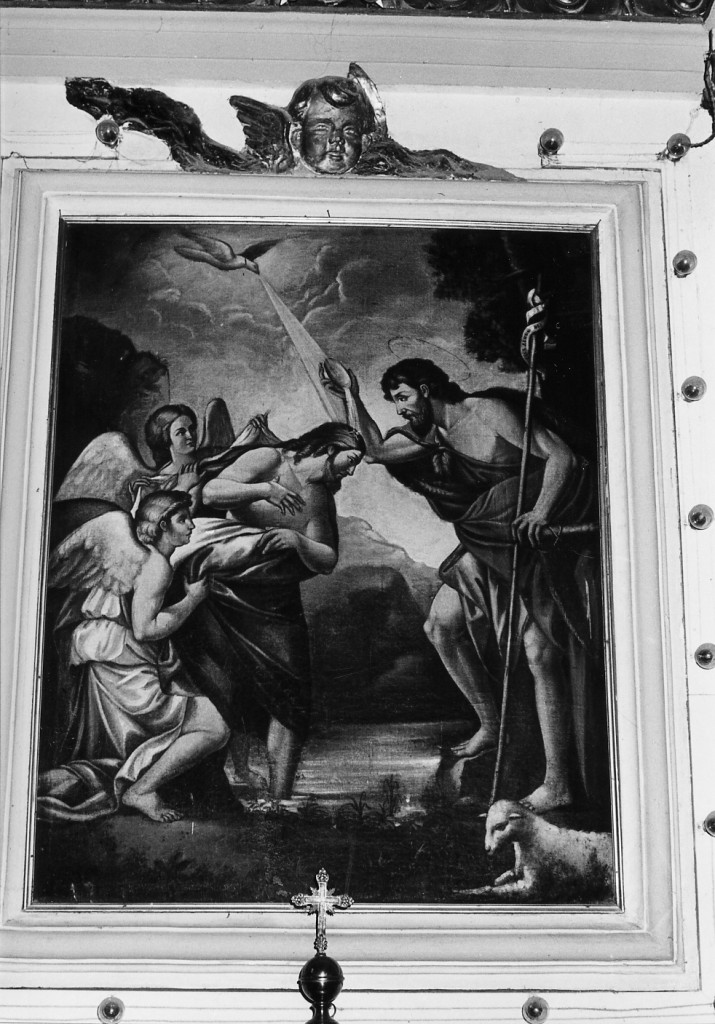 Battesimo di Cristo (dipinto) - ambito Italia centrale (sec. XIX)