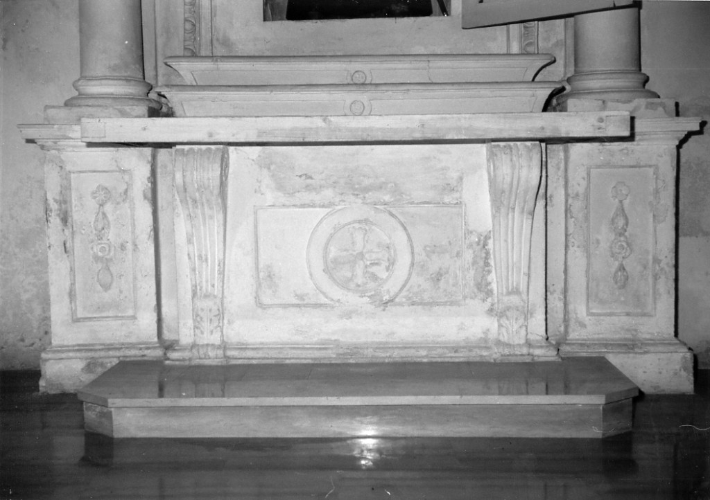 altare - a blocco, serie - ambito Italia centrale (sec. XIX)