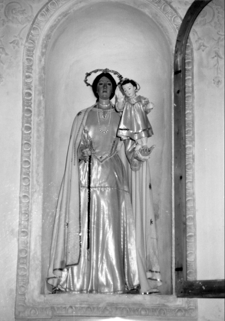 Madonna della Cintola (statua processionale) - ambito Italia centrale (prima metà sec. XIX)