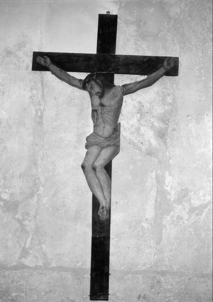 Cristo crocifisso (crocifisso) - ambito Italia centrale (fine sec. XVIII)