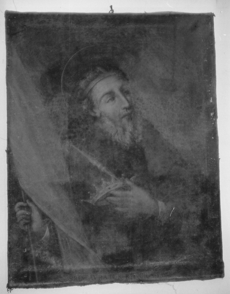 San Luigi IX (?) (dipinto) - ambito Italia centrale (sec. XVIII)