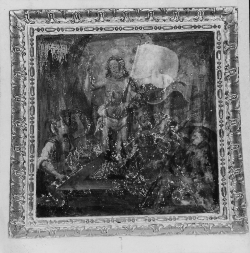 resurrezione di Cristo (dipinto) di Perada D (attribuito) (seconda metà sec. XVII)