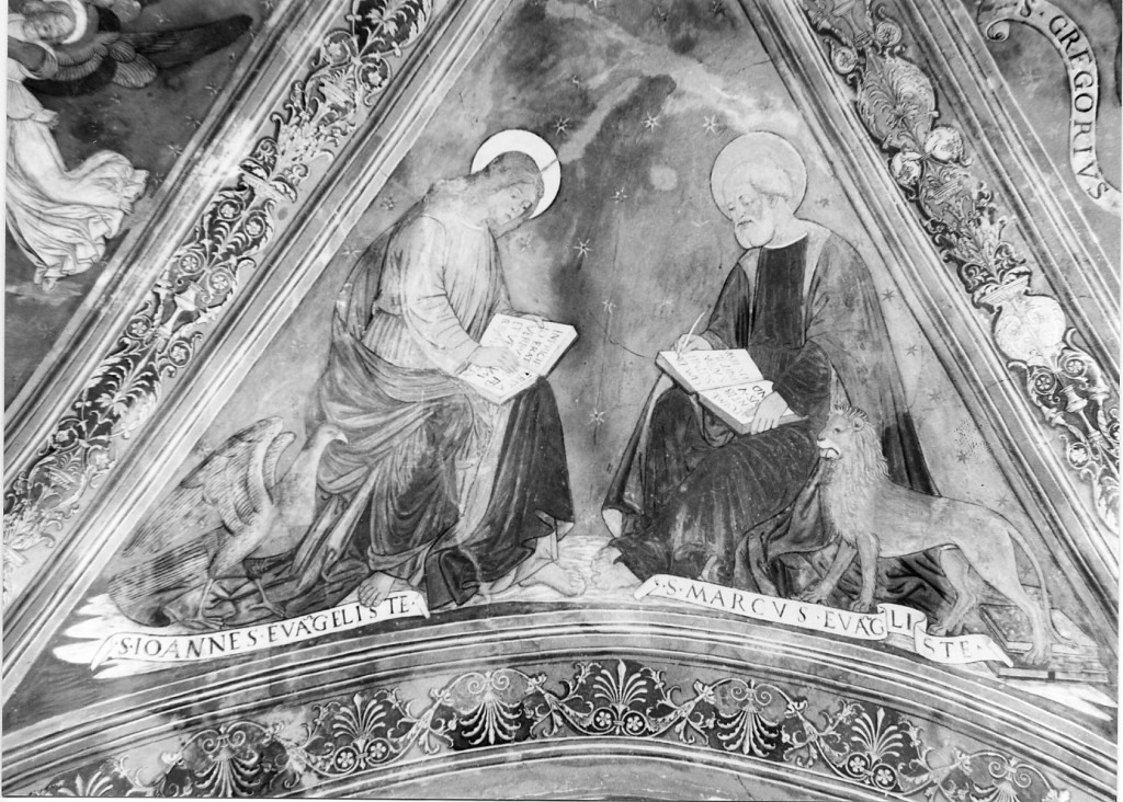 San Giovanni e San Marco Evangelisti (dipinto) - ambito abruzzese (prima metà sec. XVI)
