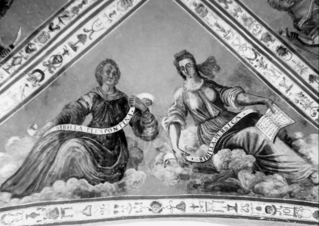 sibilla Elespontina e sibilla Persica (dipinto) - ambito abruzzese (sec. XVII)