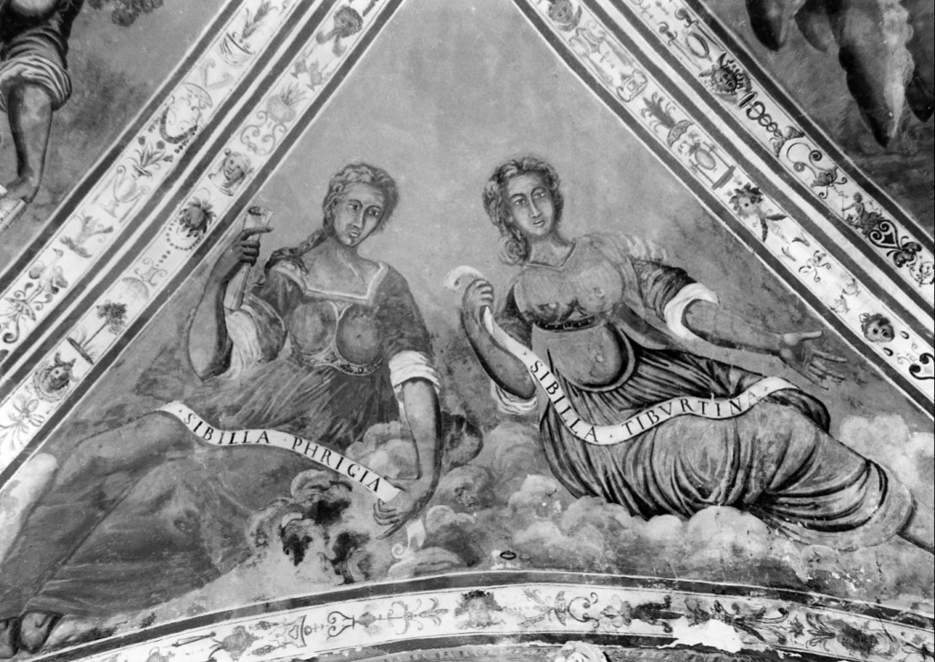 sibilla Phrigia e sibilla Tiburtina (dipinto) - ambito abruzzese (sec. XVII)