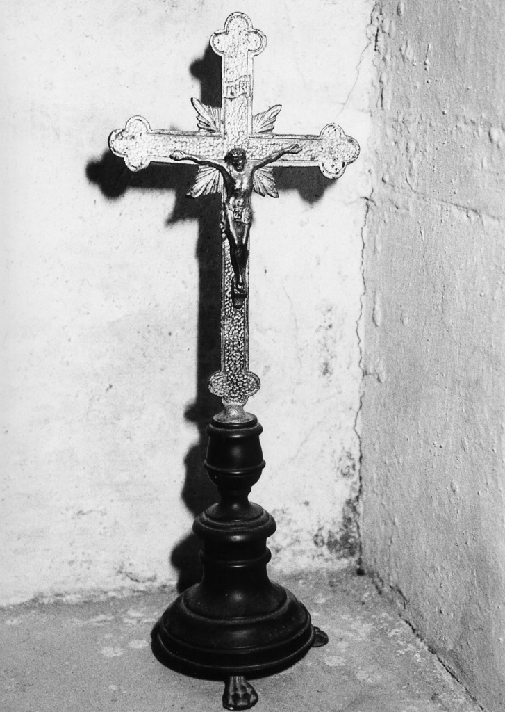 croce processionale - ambito abruzzese (prima metà sec. XIX)