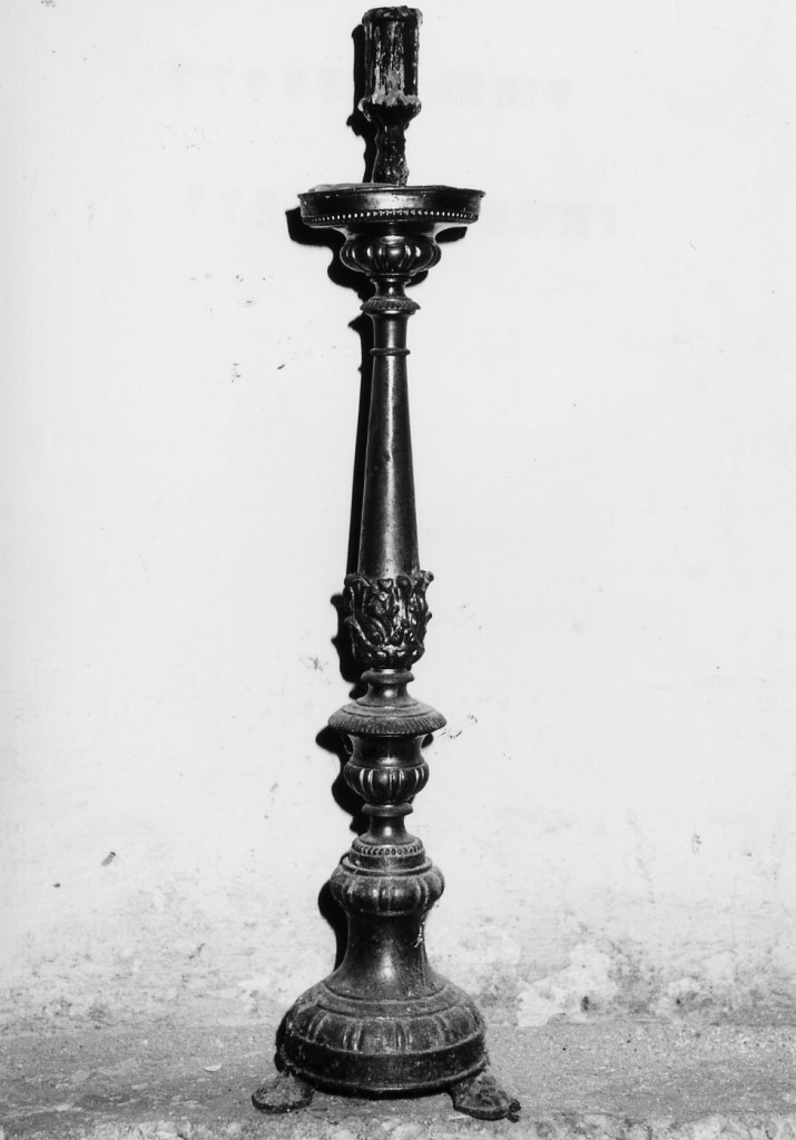 candeliere - ambito abruzzese (sec. XIX)