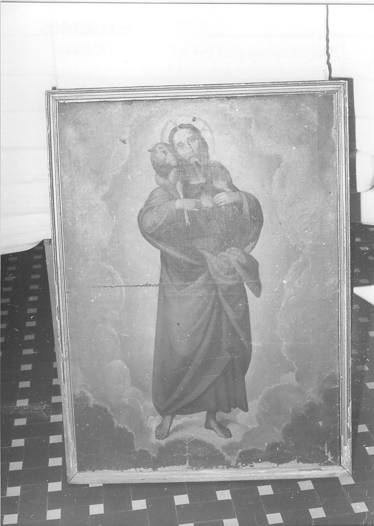 Cristo Buon Pastore (dipinto) - ambito italiano (sec. XIX)