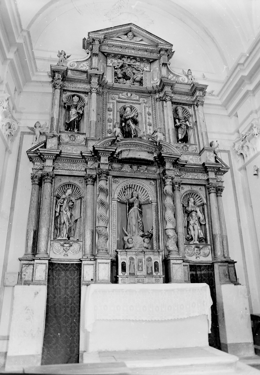 altare, opera isolata - bottega abruzzese (sec. XVIII)