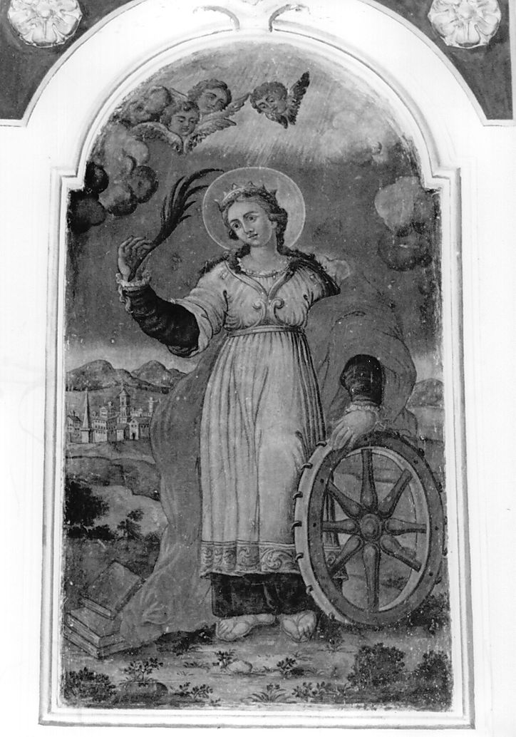 Santa Caterina d'Alessandria (dipinto, opera isolata) - ambito Italia centrale (sec. XVII)