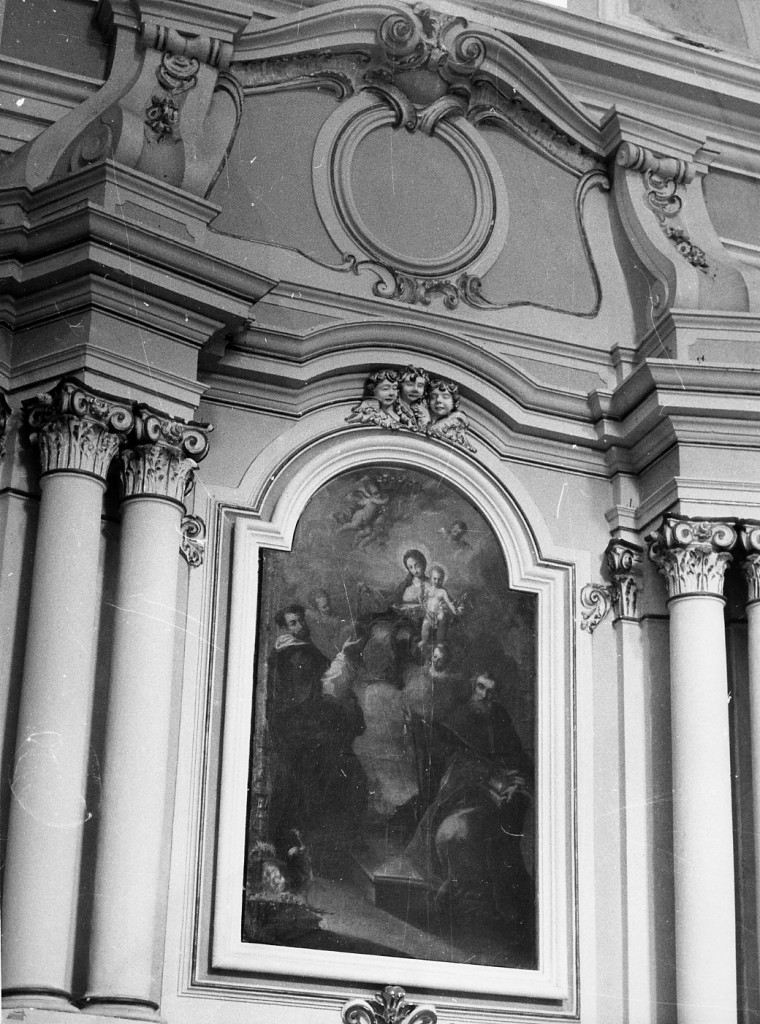 Madonna del Rosario (dipinto) - ambito Italia centrale (sec. XVIII)