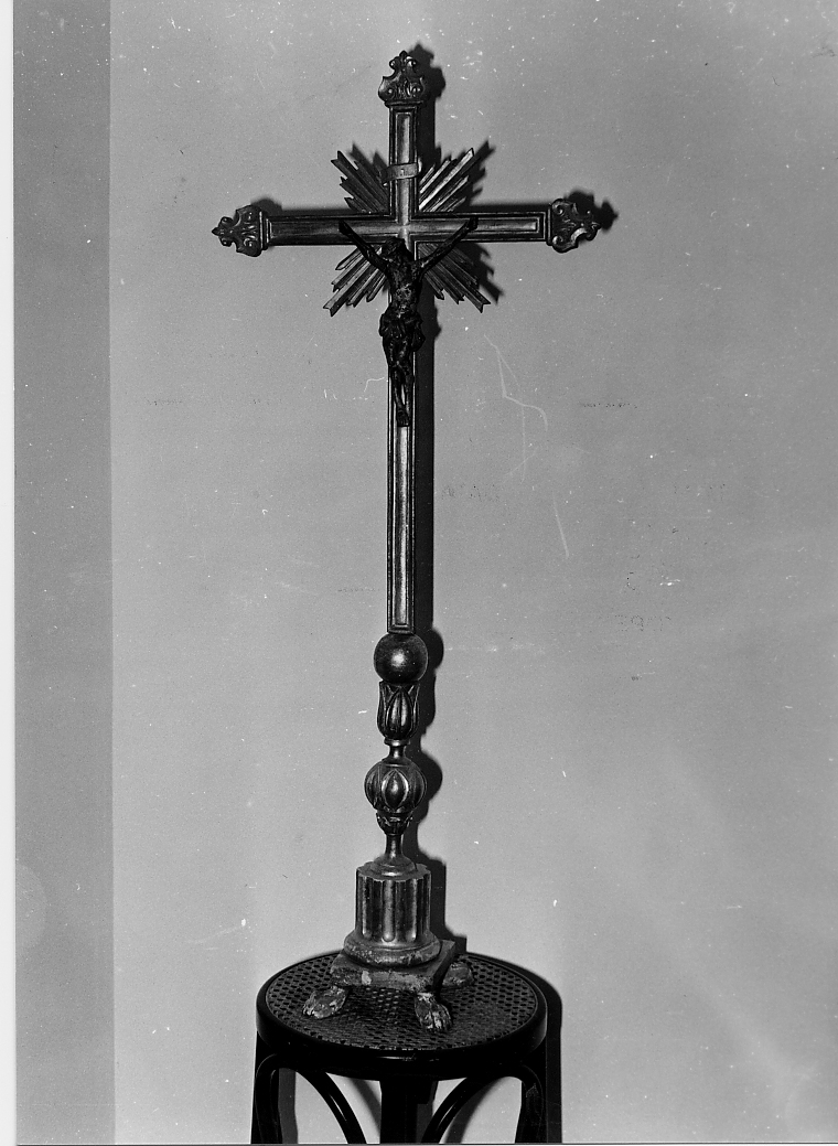 croce d'altare - ambito Italia centrale (sec. XIX)