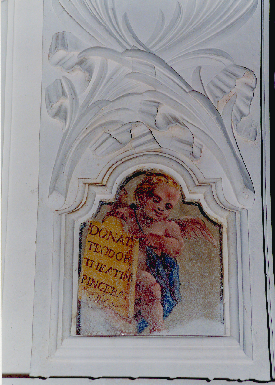 angioletto reggitarga (dipinto) di Teodoro Donato (sec. XVIII)