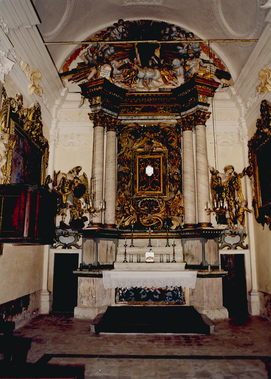 altare maggiore - ambito Italia centrale (sec. XVIII)