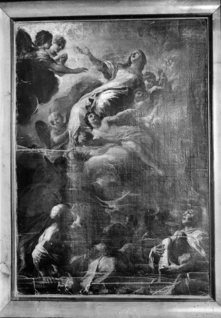 assunzione della Madonna (dipinto) - ambito napoletano (sec. XVIII)