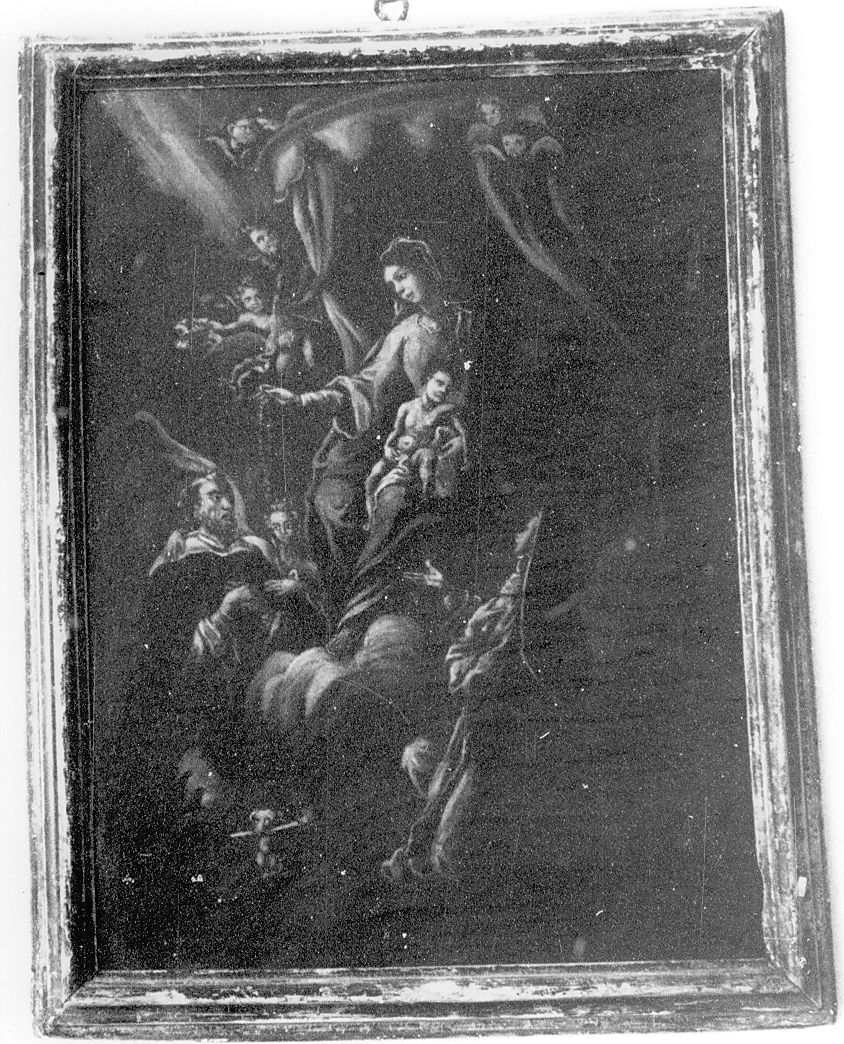 Madonna del Rosario con San Domenico di Guzman e Santa Caterina da Siena (dipinto) - ambito veneto (seconda metà sec. XVII)