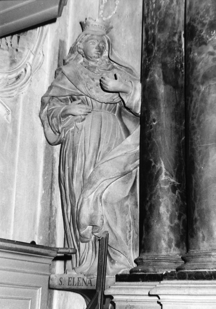 Sant'Elena (scultura) di Rizza G (attribuito), Piazzoli Carlo (attribuito) (sec. XVIII)