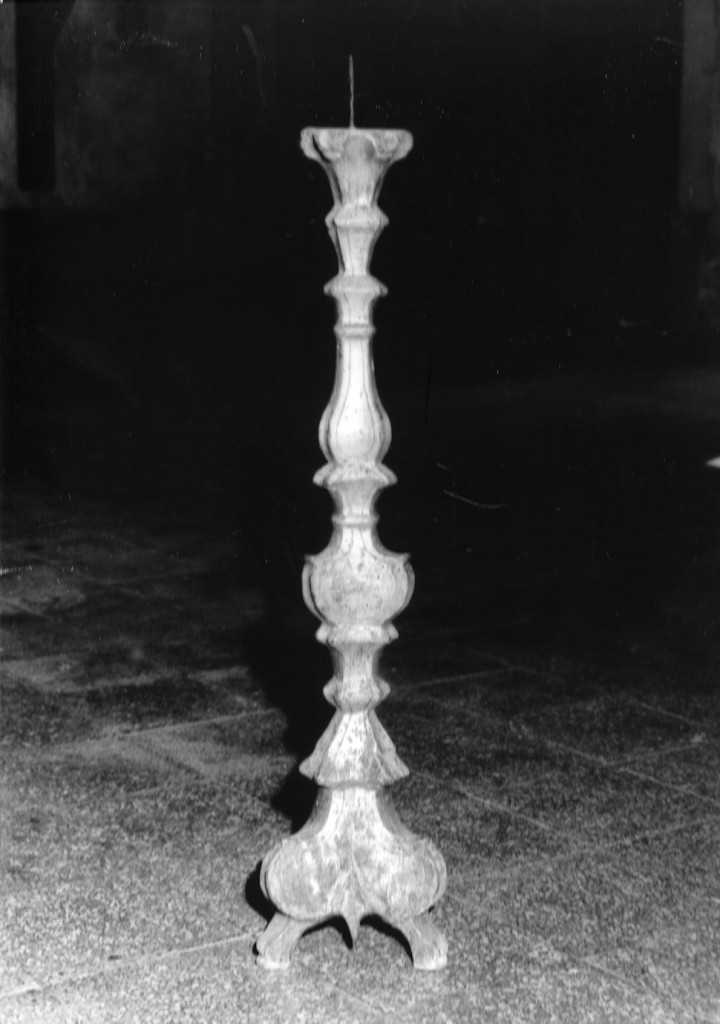 candeliere - ambito abruzzese (sec. XVIII)