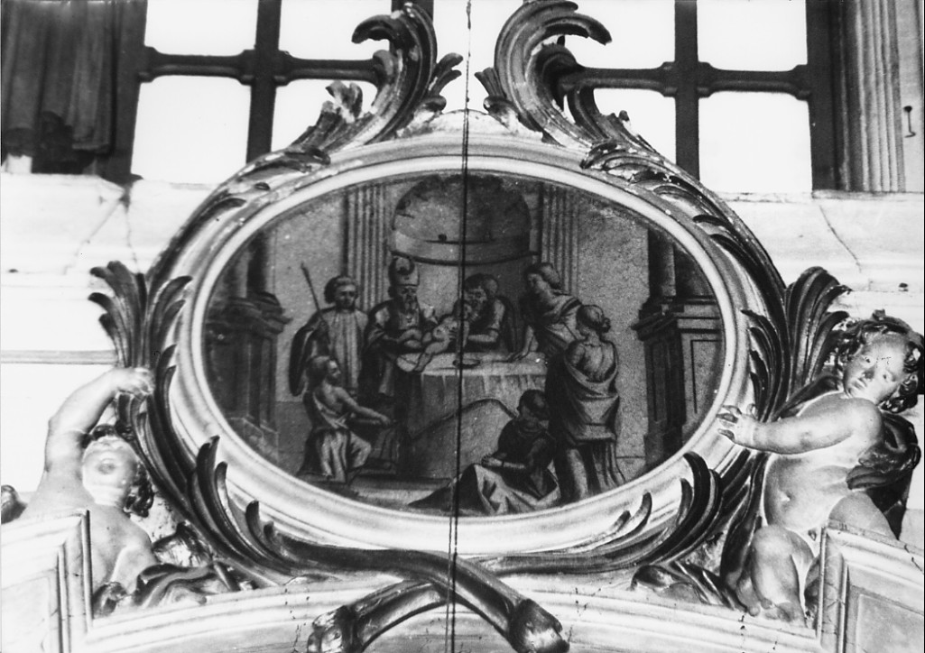 circoncisione di Gesù Bambino (medaglione) - ambito abruzzese (sec. XVIII)