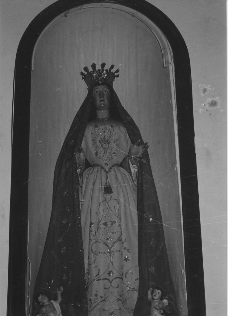 Madonna del Rosario (statua) - ambito abruzzese (fine/inizio secc. XIX/ XX)