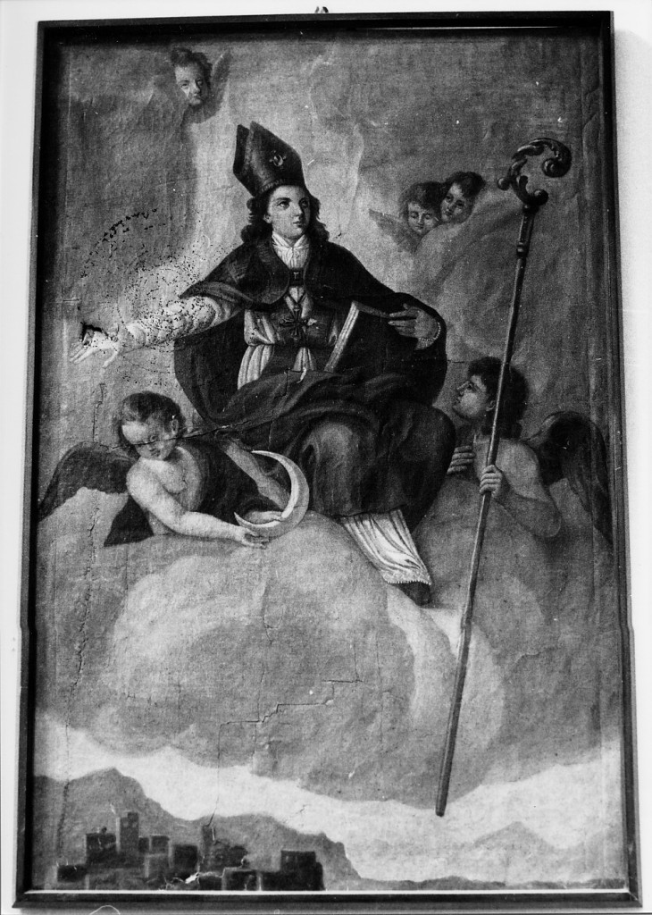 Sant'Emidio (dipinto, opera isolata) - ambito abruzzese (sec. XX)