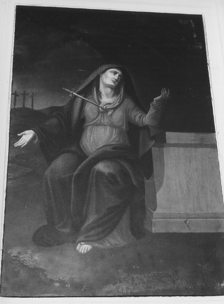 Madonna Addolorata (dipinto) - ambito abruzzese (seconda metà sec. XVIII)