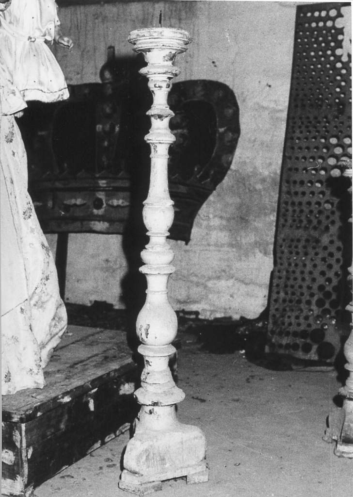 candeliere, serie - ambito abruzzese (prima metà sec. XIX)
