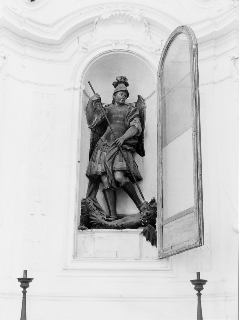 San Michele Arcangelo (scultura) - ambito Italia centrale (sec. XVIII)