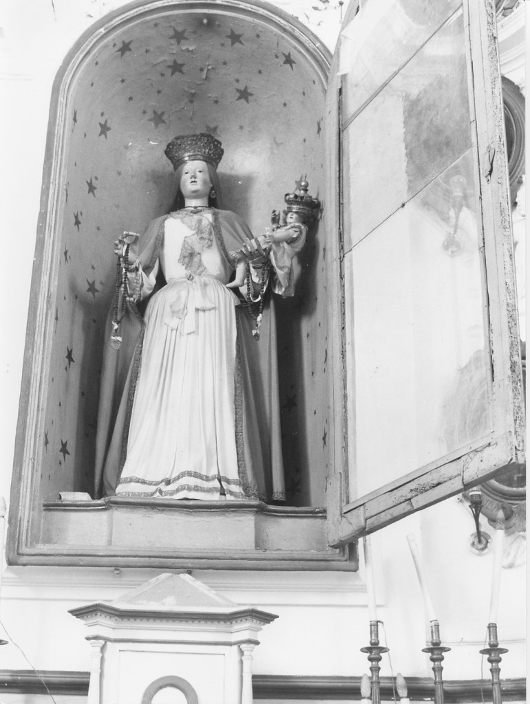 Madonna del Rosario (statua) - ambito Italia centrale (sec. XIX)