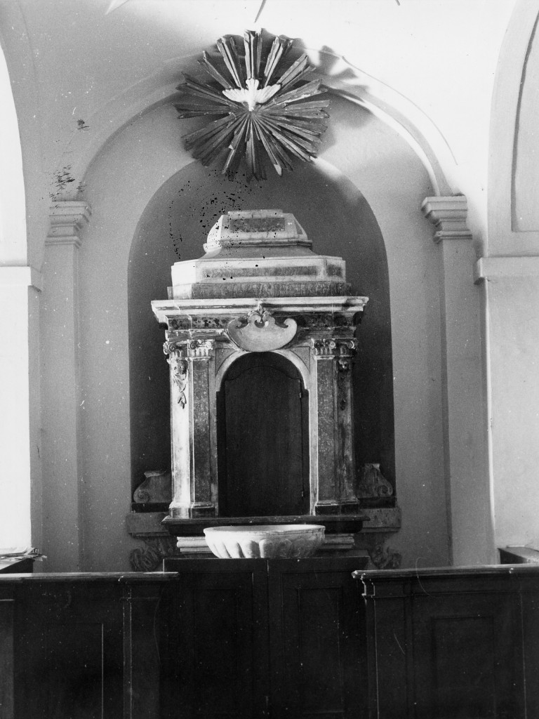 tabernacolo - a tempietto - ambito Italia centrale (sec. XVII)