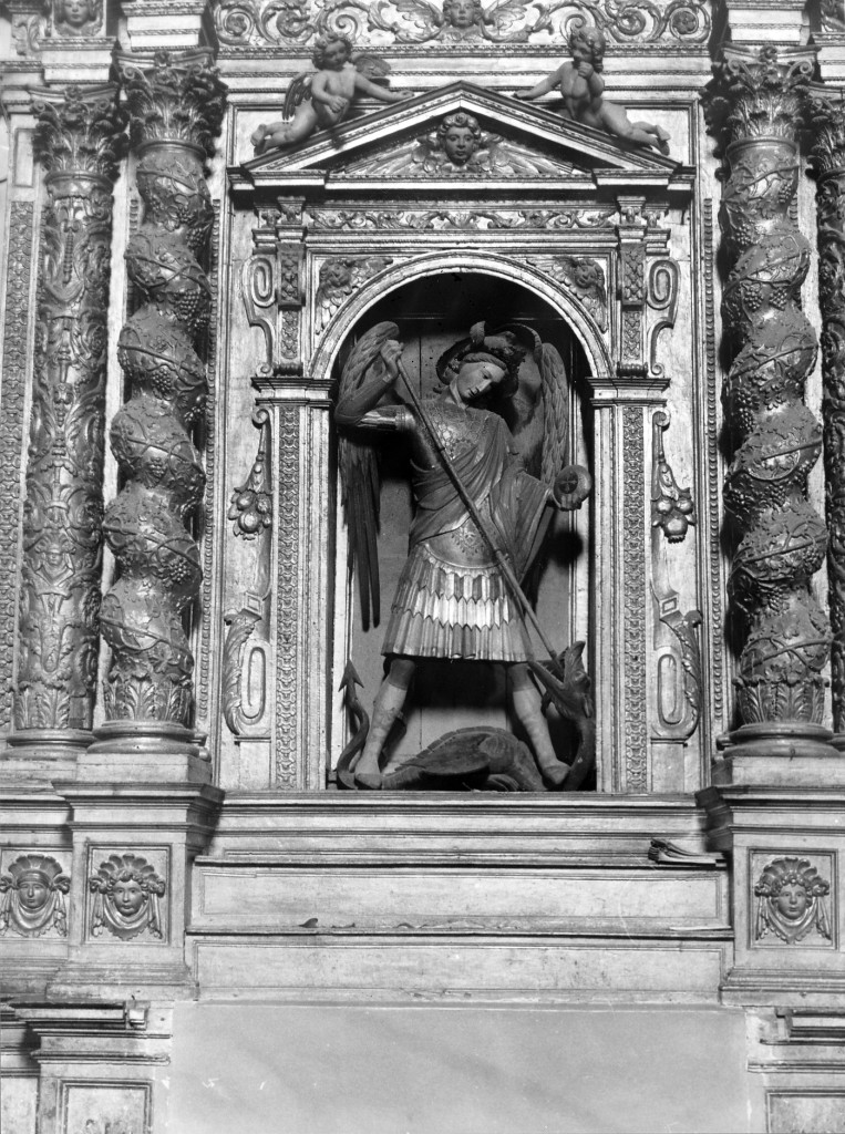 San Michele Arcangelo (scultura) - ambito Italia centrale (sec. XVIII)