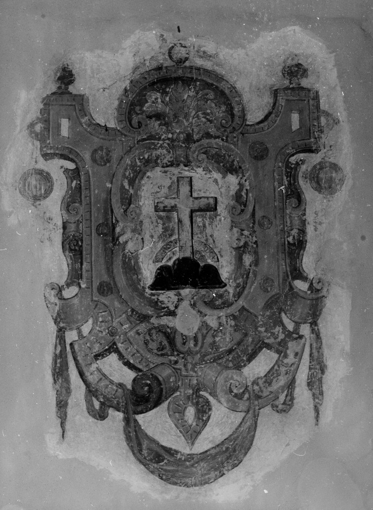 croce (dipinto, elemento d'insieme) - ambito Italia centrale (sec. XVII)