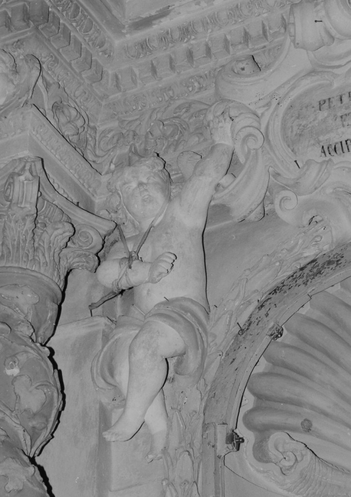angelo (scultura, coppia) - ambito abruzzese (prima metà sec. XVII)