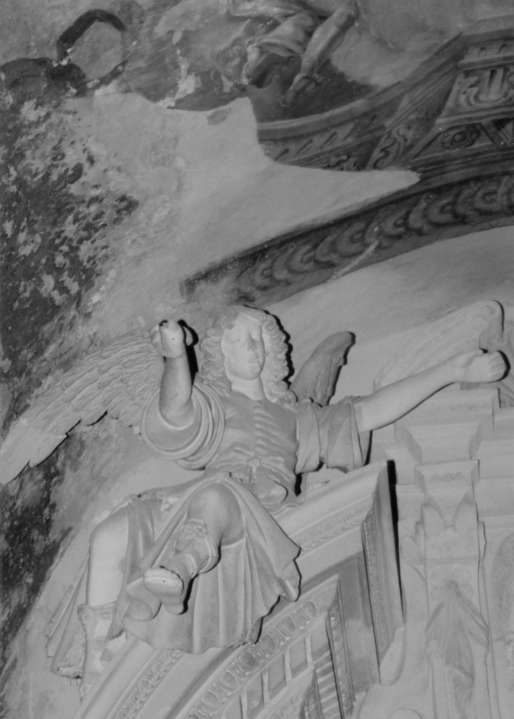 angelo (scultura, coppia) - ambito abruzzese (prima metà sec. XVII)