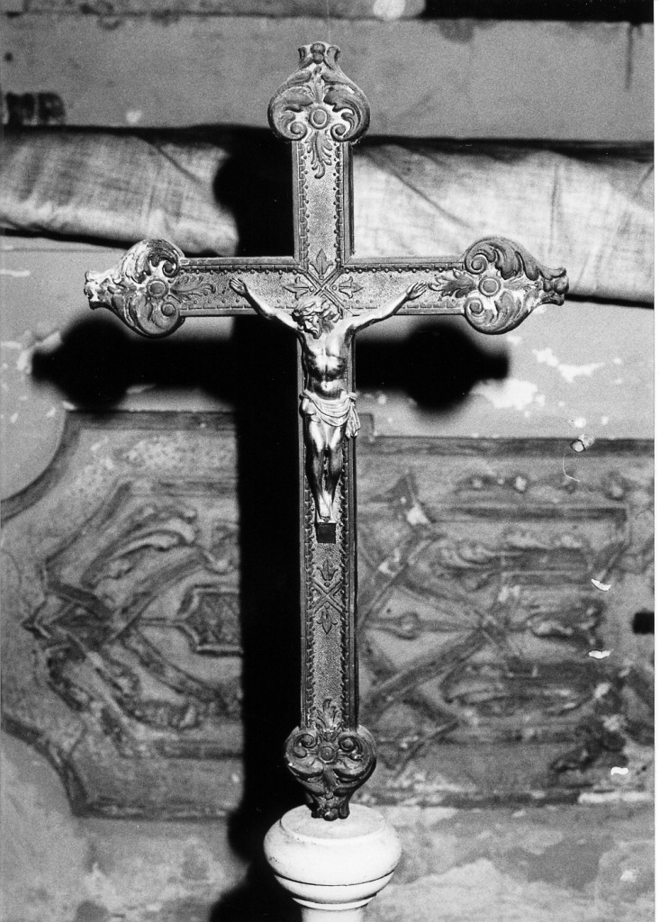 croce d'altare - ambito abruzzese (inizio sec. XVIII)