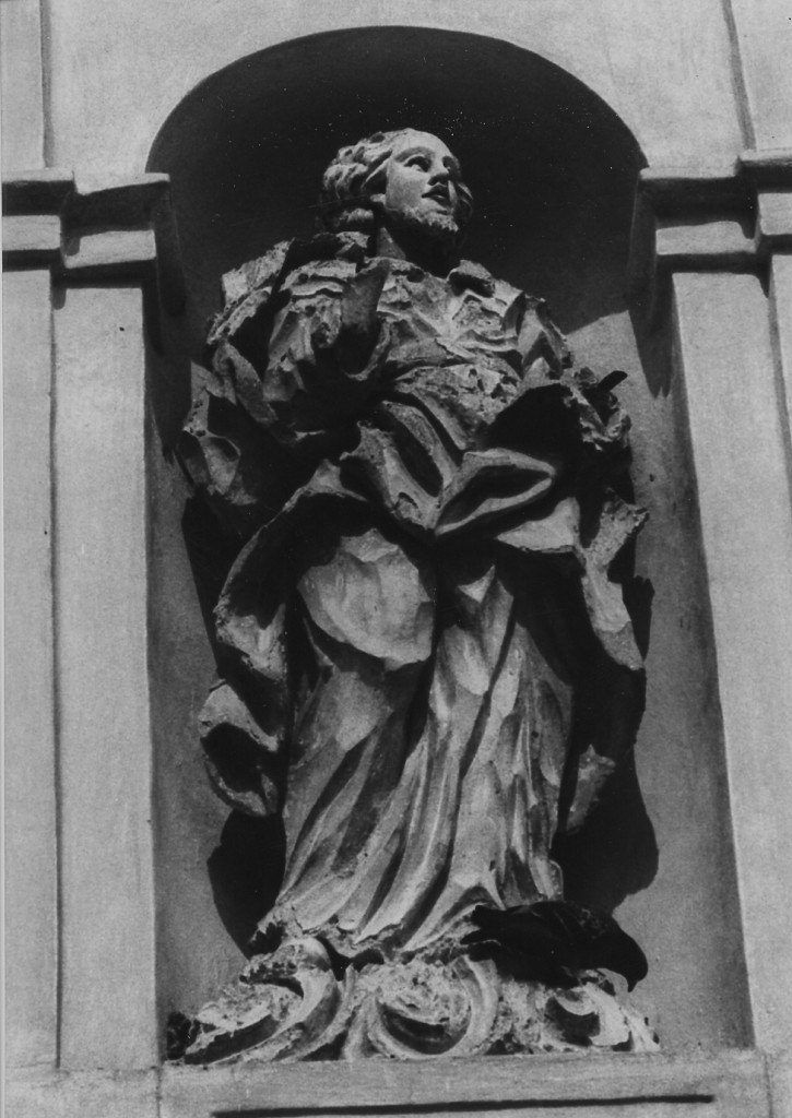 Cristo redentore (statua) di Grella Z (attribuito) (sec. XVIII)