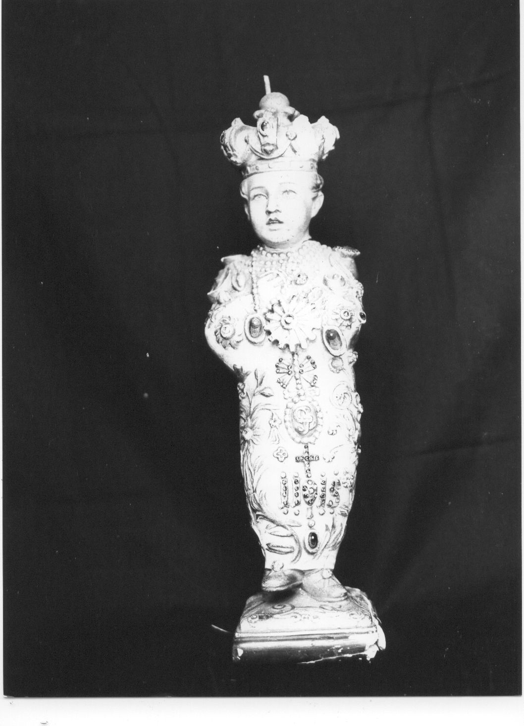 Gesù Bambino (statua, opera isolata) - bottega Italia centrale (sec. XIX)