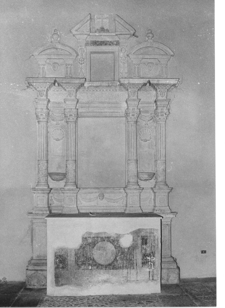 altare, opera isolata - bottega Italia centrale (sec. XVII)