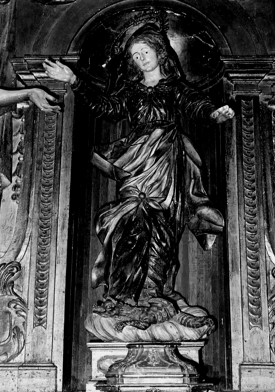 Madonna Immacolata, Madonna Immacolata (statua, opera isolata) - bottega Italia centrale (sec. XVII)