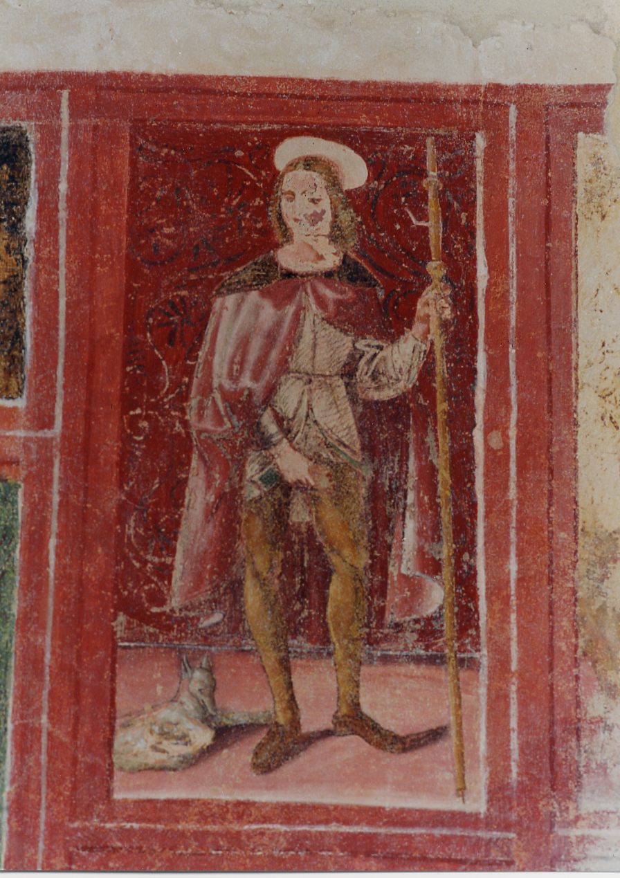 San Rocco, San Rocco (dipinto, opera isolata) - ambito Italia centrale (sec. XVI)